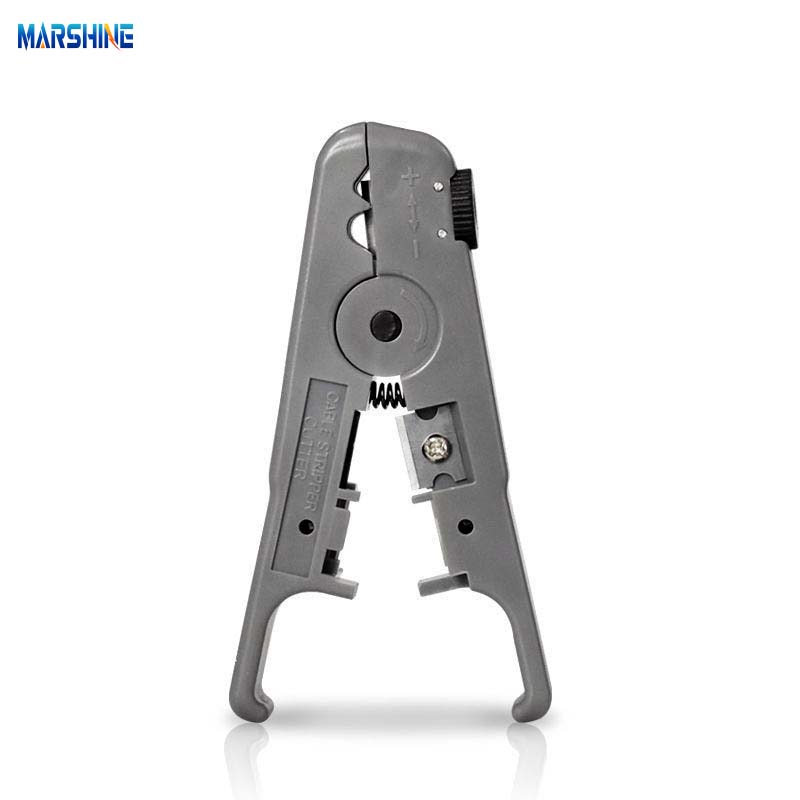 Как использовать кабельный резак MARSHINE Compact два в одном, инструмент для зачистки кабеля?