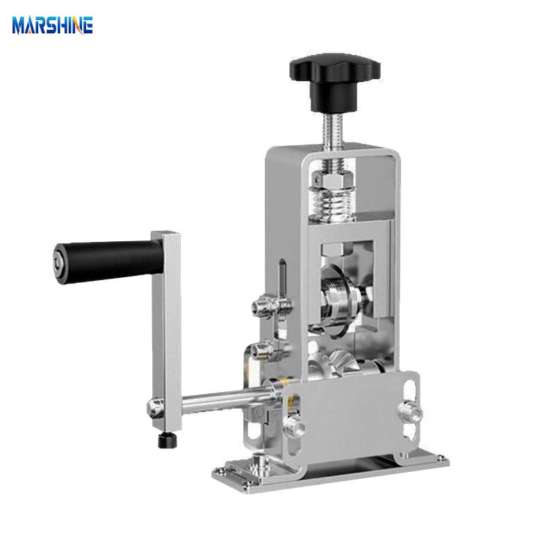 Портативная машина для зачистки проводов с ручным управлением и стальной рамой